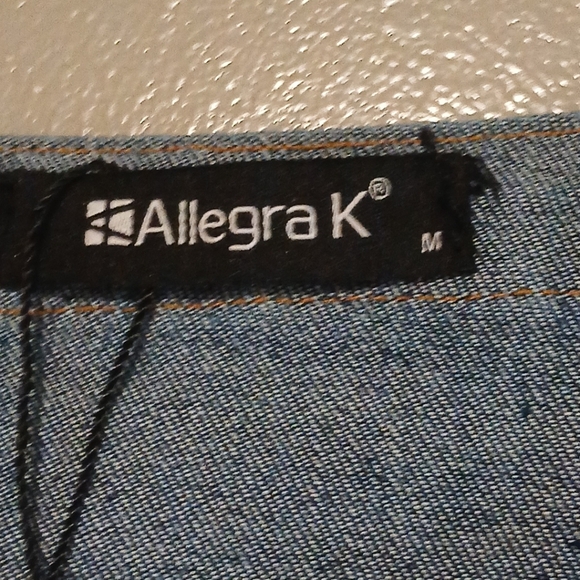 AllegraK denim woman jacket sizeM - Picture 6 of 11